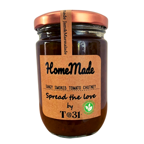 Jam&Marmalade Craft Tangy Smoked Tomato Chutney - แยมชัดนี่มะเขือเทศ (240 g) - Organic Pavilion