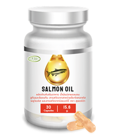 Supurra Salmon Oil ผลิตภัณฑ์เสริมอาหาร น้ำมันปลาแซลมอน ลูทีนและซีแซนทีน สารสกัดจากสาหร่ายฮีโตคอกคัสพลูวิเอลิส และสารสกัดจากบิลเบอร์รี่ (30 Capsules) - Organic Pavilion