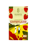 Siamaya Valentine Limited Edition - Strawberry & Rose White Chocolate & Milk Chocolate (75 g) - Organic Pavilion