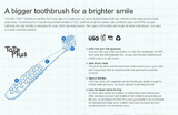 Radius Totz® Plus Brush 3 yrs + Extra Soft แปรงสีฟันสำหรับเด็ก 3 ปีขึ้นไป (25 g) - Organic Pavilion