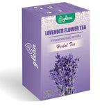 Glean Lavender Flower Tea ชาดอกลาเวนเดอร์ 10 ซอง  ตรา กลีน (10 Tea Bags) - Organic Pavilion