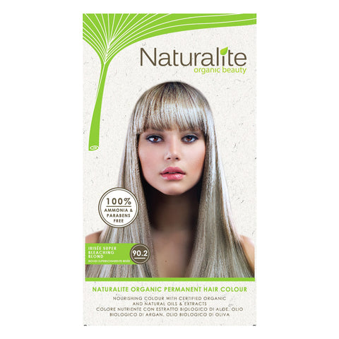 Naturalite Organic Permanent 90.2 Irisee Super Bleaching Blond Hair Colour (110ml) - Organic Pavilion
